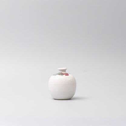 Vase Small Tricolor White Round - Image 2