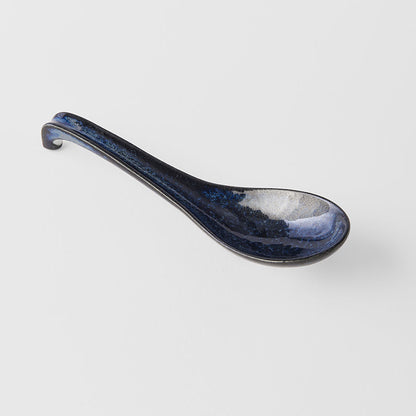 Spoon 17.5cm Kanso Indigo Blue Glaze