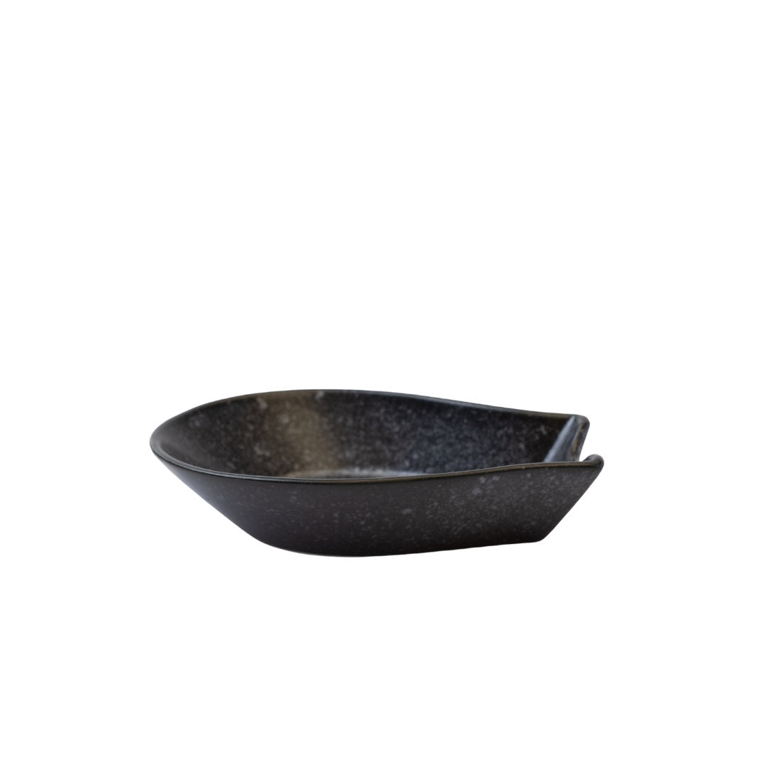 Spoon Rest Ramen Kanso Matte Black Glaze - Image 2