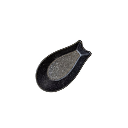 Spoon Rest Ramen Kanso Matte Black Glaze - Image 4