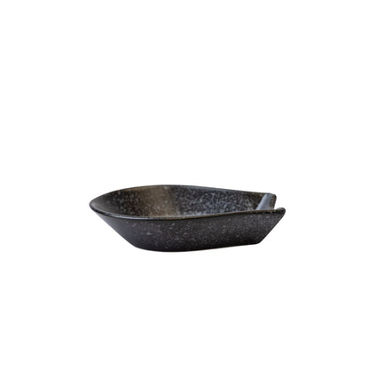 Spoon Rest Small Kanso Matte Black Glaze - Image 2