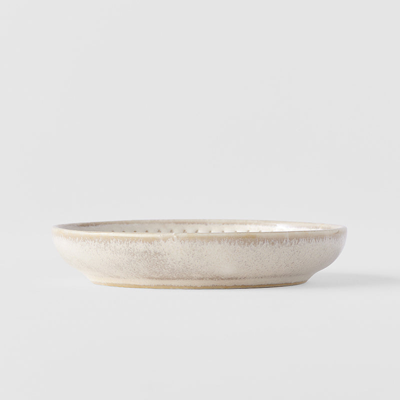 Sauce Dish 9cm Ridged Alabaster Glaze - Image 3
