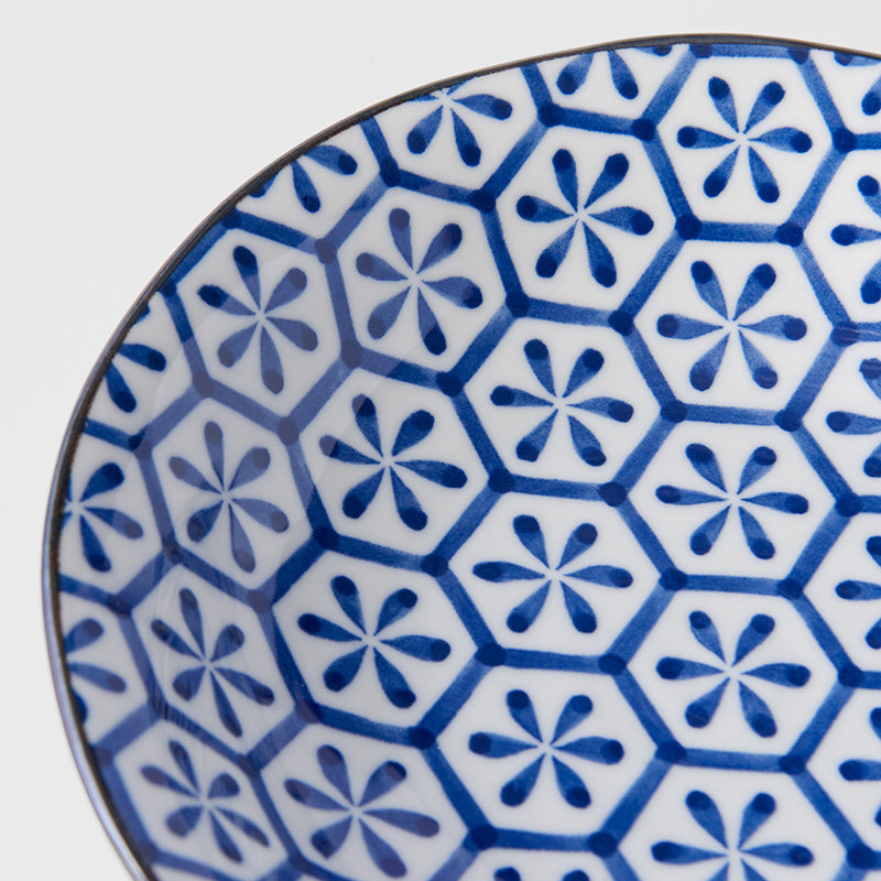 Pasta Bowl 20.5cm Flower Design - Image 2