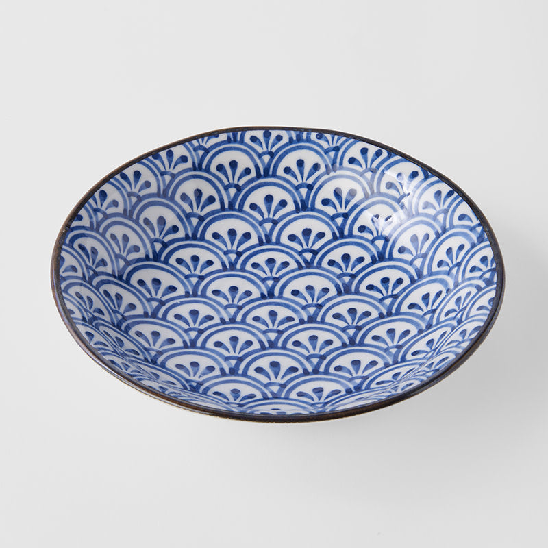 Pasta Bowl 20.5cm Petal Crest Design - Image 2