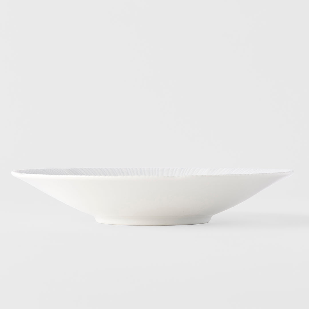 Pasta Bowl 22.5cm Ice White Glaze - Image 2