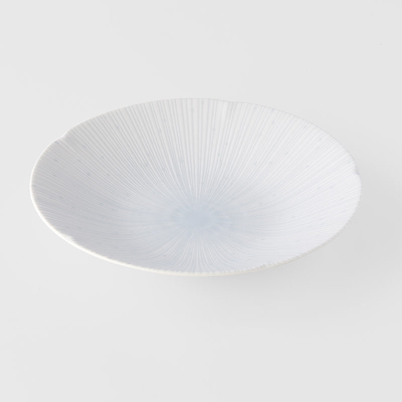 Pasta Bowl 24.5cm Ice White Glaze - Image 4
