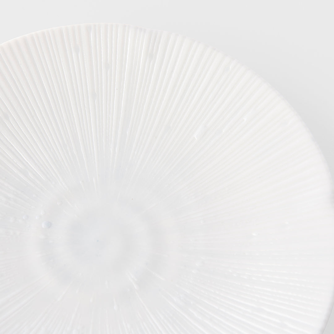 Tapas Plate 16.5cm Ice White Glaze - Image 3