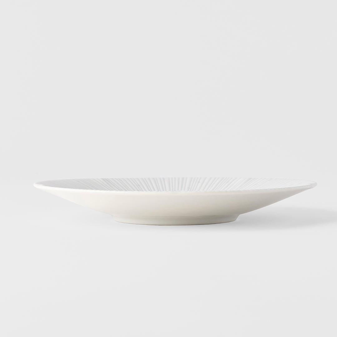 Side Plate 22cm Ice White Glaze - Image 4