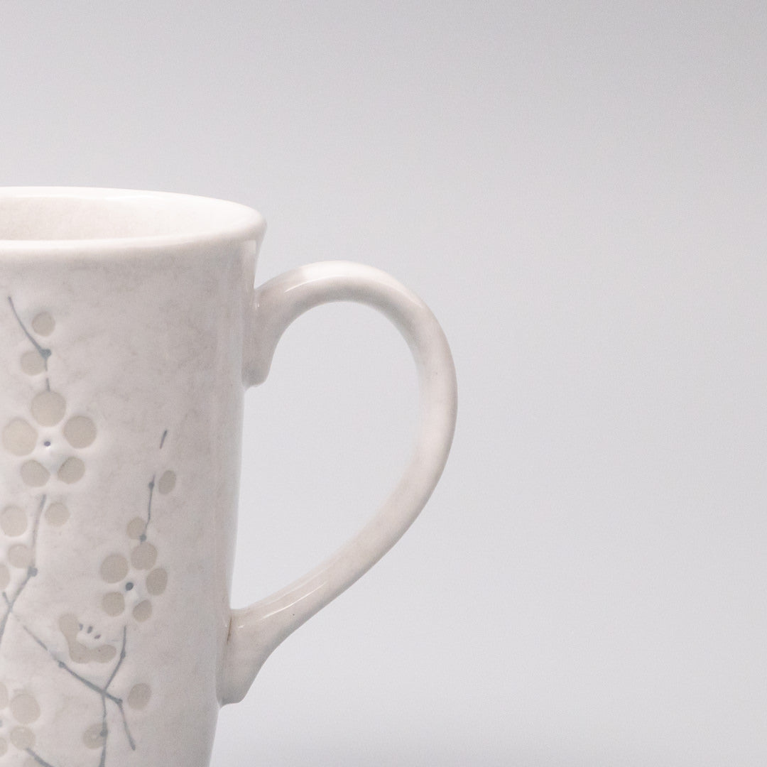 Mug 300ml White Blossom Glaze - Image 3