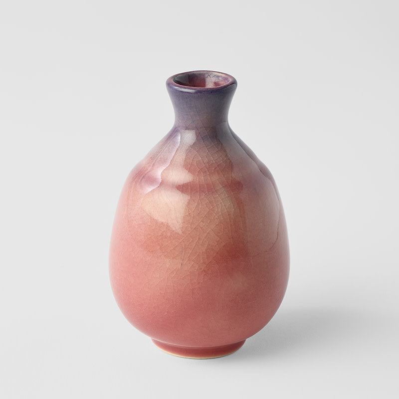 Sake Jug 8cm 275ml Momo Pink Glaze - Image 3