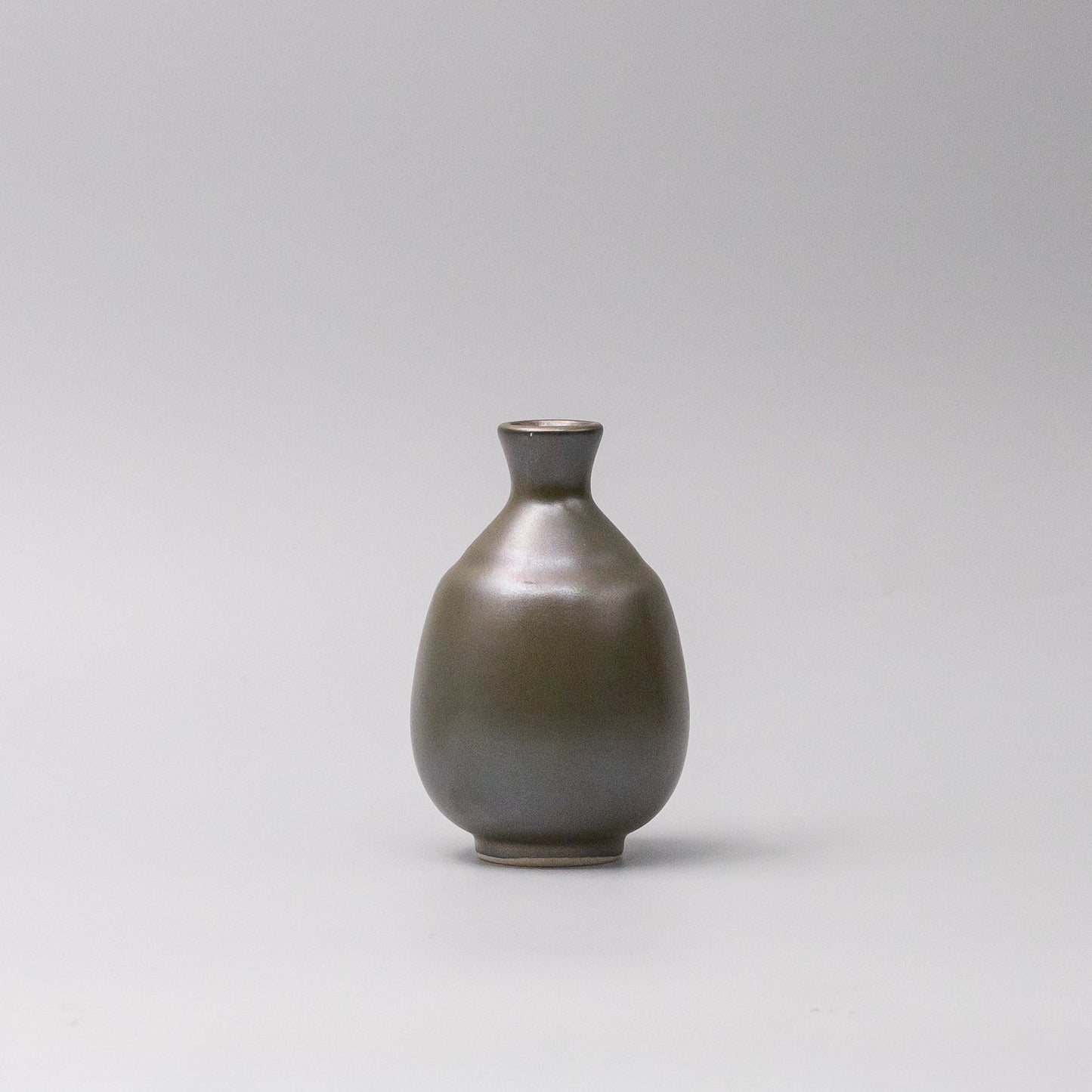 Sake Jug 8cm 275ml Olive Lustre Glaze - Image 2