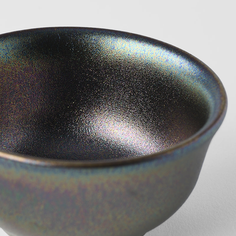 Sake Cup 5.3cm 30ml Dark Lustre Glaze - Image 2