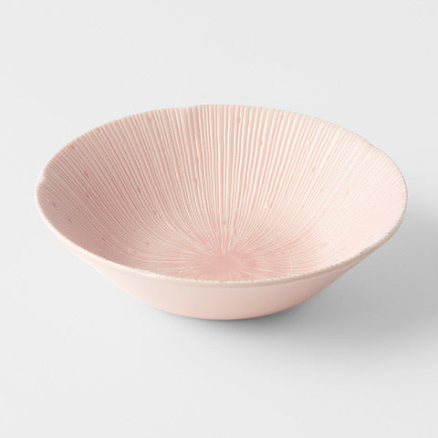 Bowl 17cm Ice Pink Glaze - Image 2