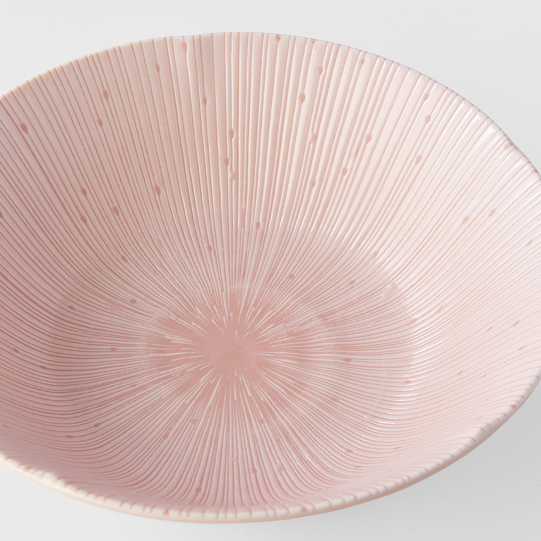 Bowl 21cm Ice Pink Glaze - Image 3