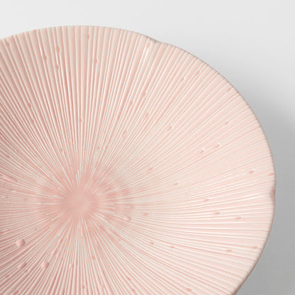 Pasta Bowl 22.5cm Ice Pink Glaze - Image 2