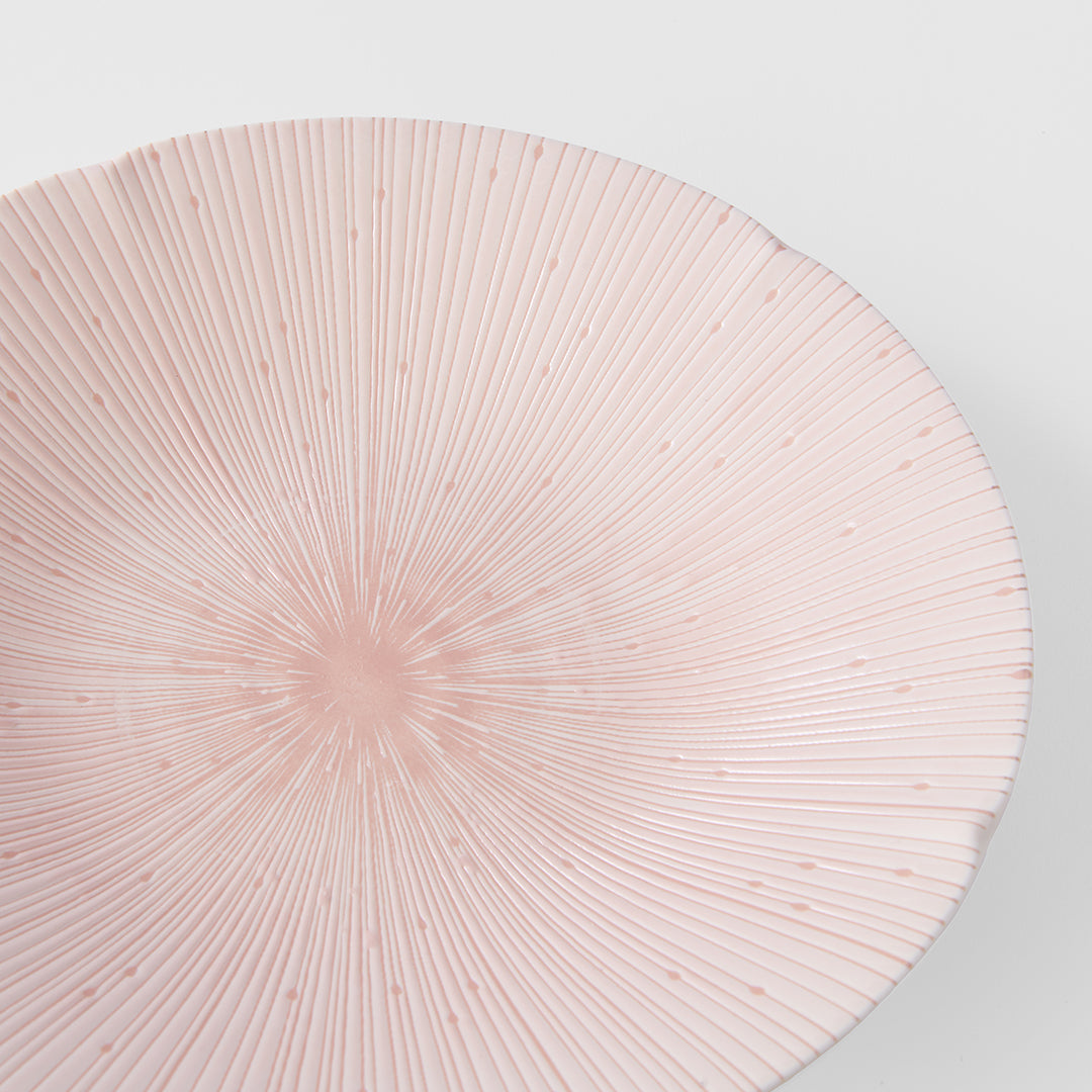 Pasta Bowl 24.5cm Ice Pink Glaze - Image 2