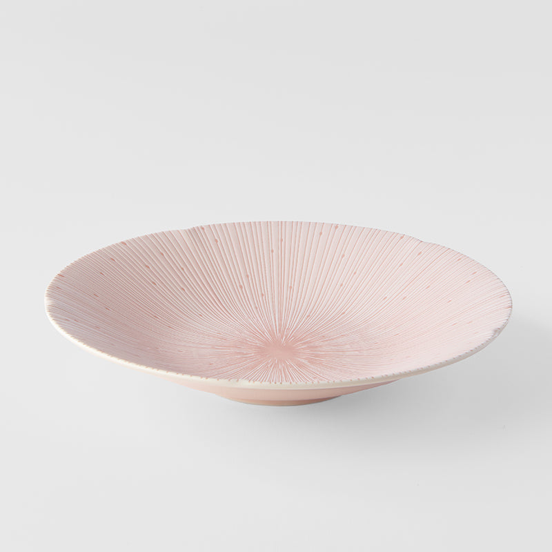 Pasta Bowl 24.5cm Ice Pink Glaze - Image 3