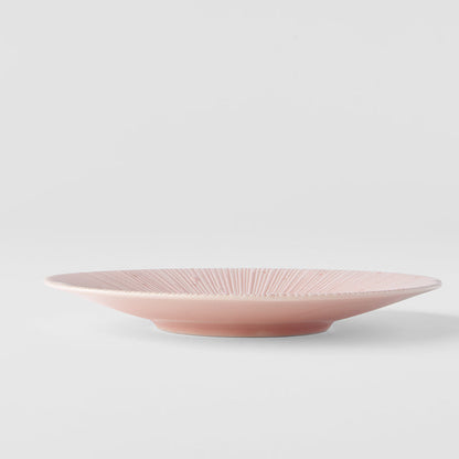 Tapas Plate 16.5 Ice Pink Glaze - Image 4