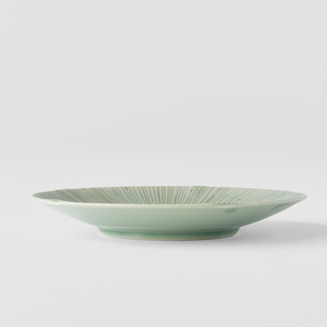 Tapas Plate 13cm Ice Green Glaze - Image 3