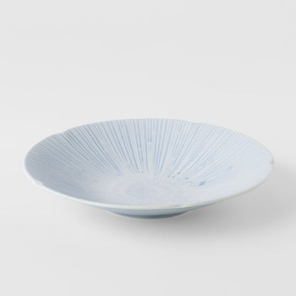 Pasta Bowl 22.5cm Ice Blue Glaze - Image 5