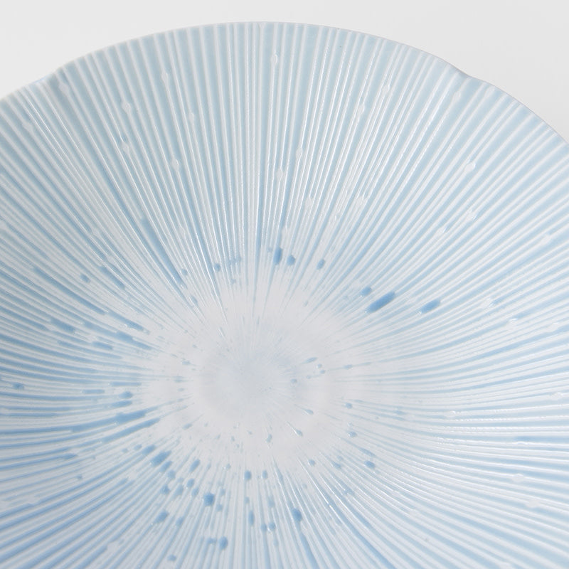 Pasta Bowl 24.5cm Ice Blue Glaze - Image 2