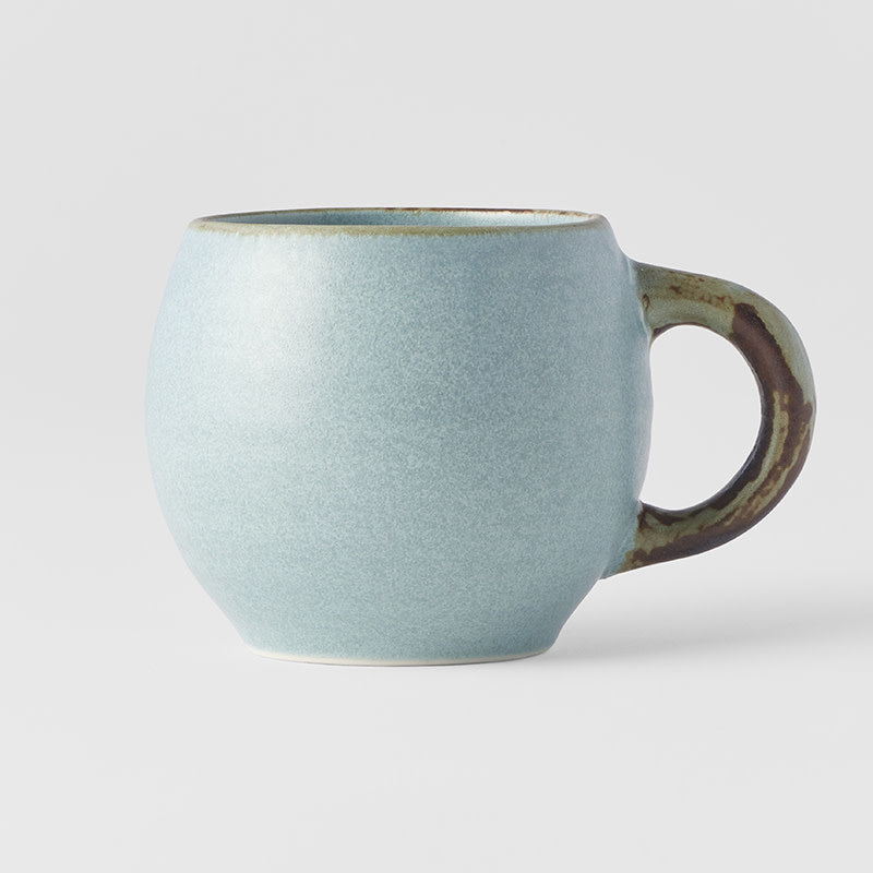 Maru Mug 300ml Sky Blue Glaze - Image 3