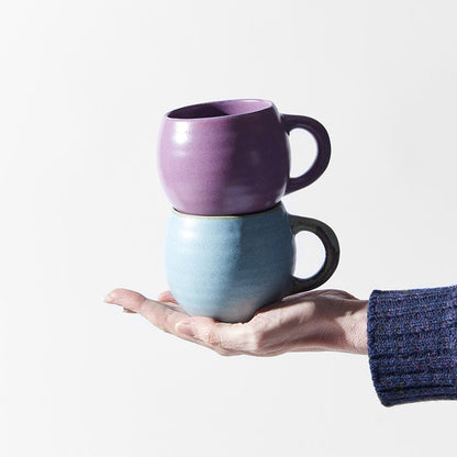 Maru Mug 300ml Sky Blue Glaze - Image 5