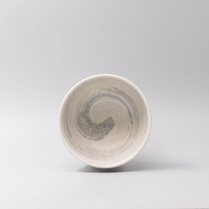 Bowl 16cm Grey Swirl Glaze - Image 3