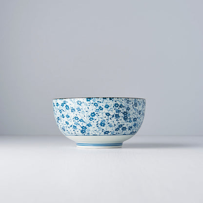 Bowl 16cm Blue Daisy Glaze - Image 4