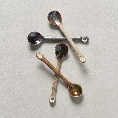 Spoon 12cm Crystal Green Glaze - Image 3