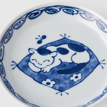Plate 14.3cm Cat On Mat Design - Image 2