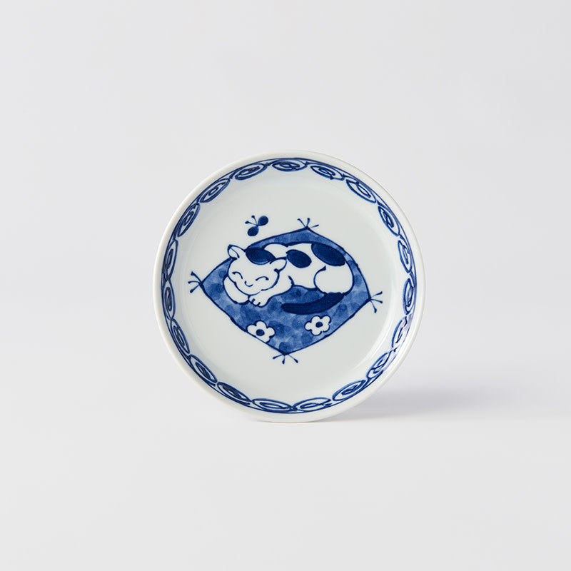 Plate 14.3cm Cat On Mat Design - Image 4