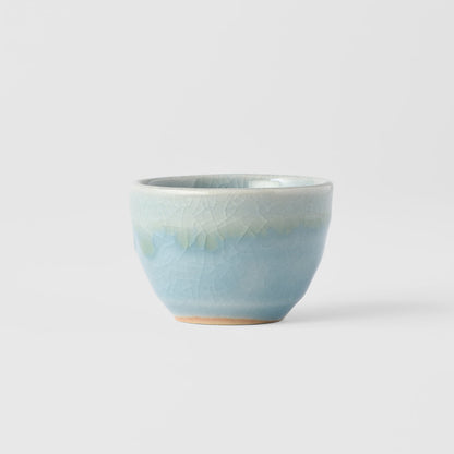 Sake Cup 30ml Crazed Blue Glaze - Image 3