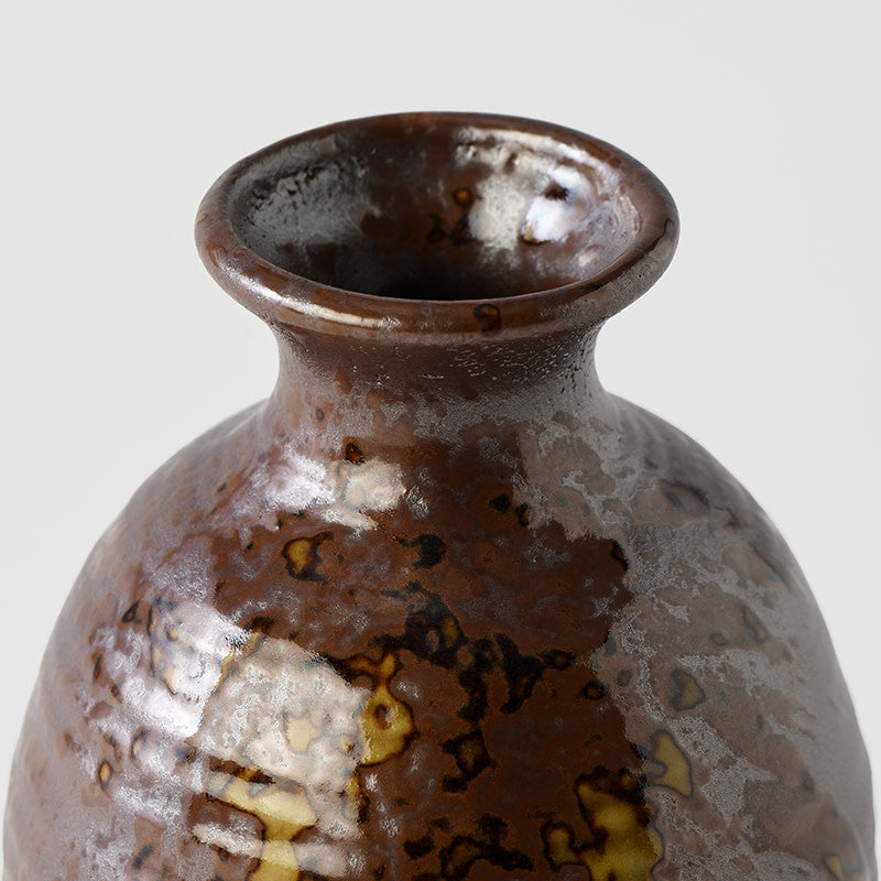 Sake Jug 280ml Brown blend Speckle Glaze - Image 2