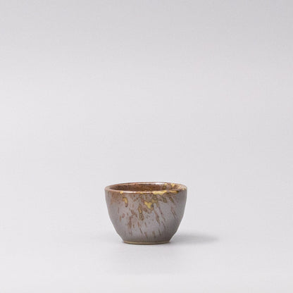 Sake Cup 30ml Brown blend Speckle Glaze - Image 4