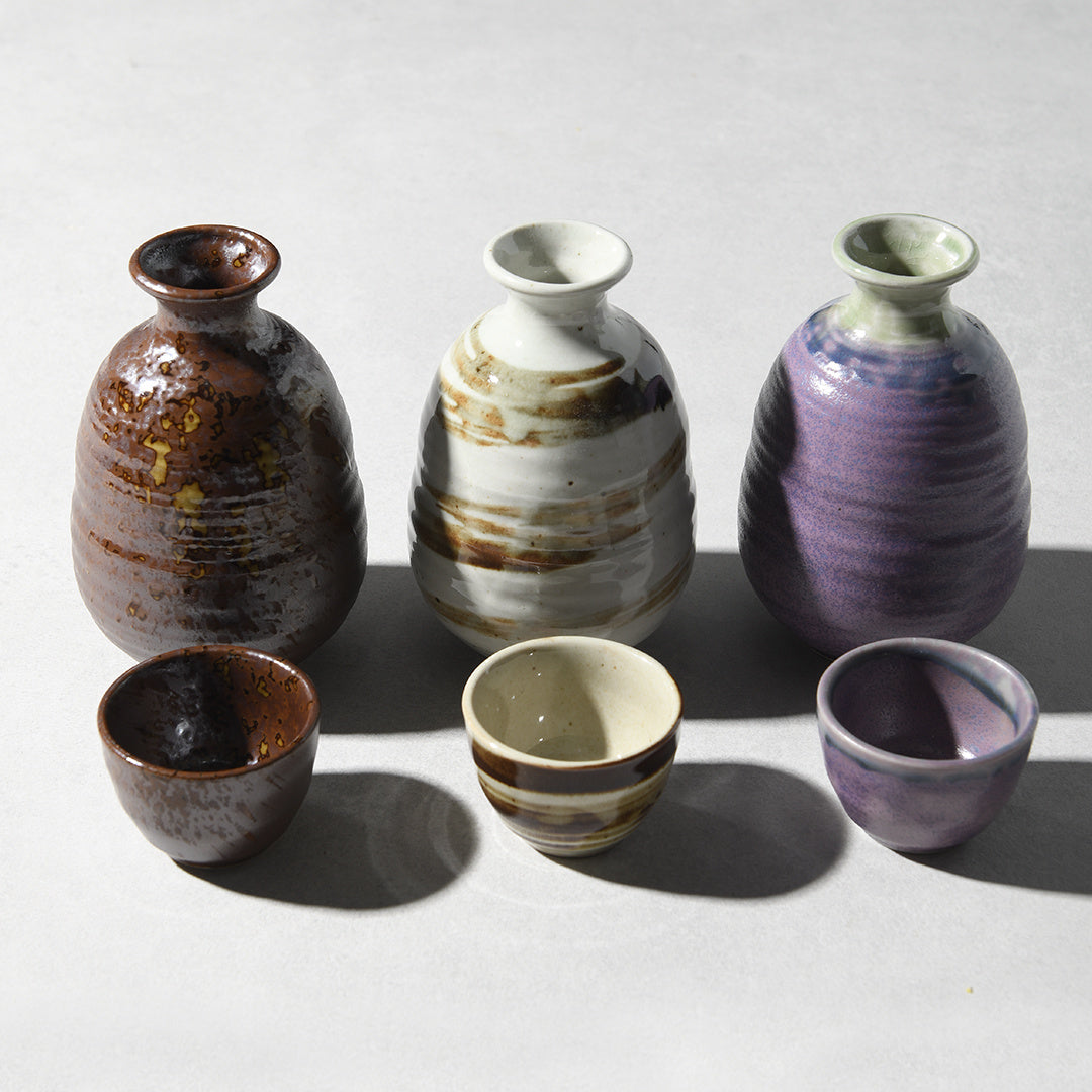 Sake Jug 280ml Ink Fade Glaze - Image 5