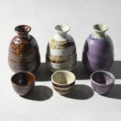 Sake Jug 280ml Ink Fade Glaze - Image 5