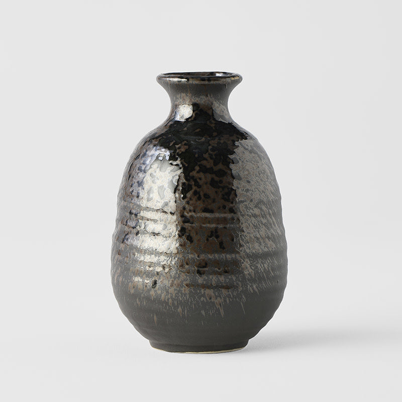 Sake Jug 300ml Black Glaze - Image 3