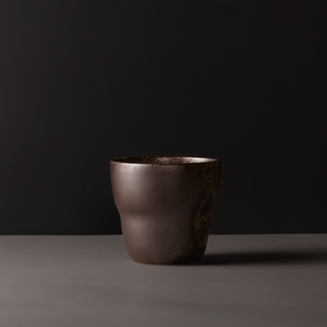 Mug Yunomi 280ml Metallic Splash Glaze - Image 5