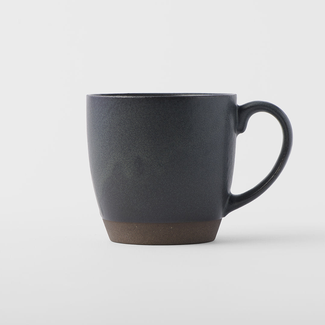 Taiko Mug 265ml Black & Bisque Glaze - Image 3