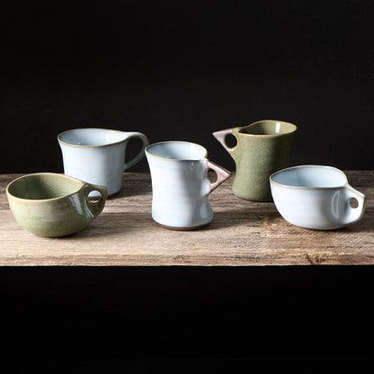 Cup 100ml Arc Ice Blue Glaze - Image 5