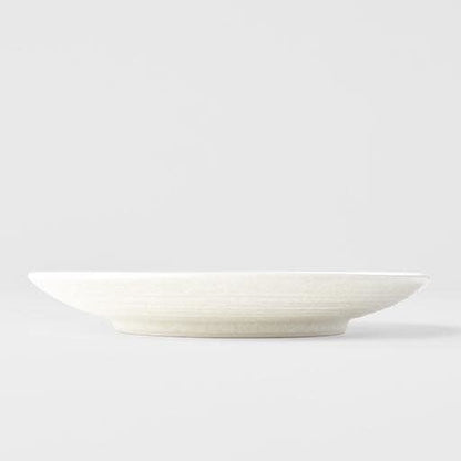 Side Plate 19.5cm White Star Glaze - Image 4