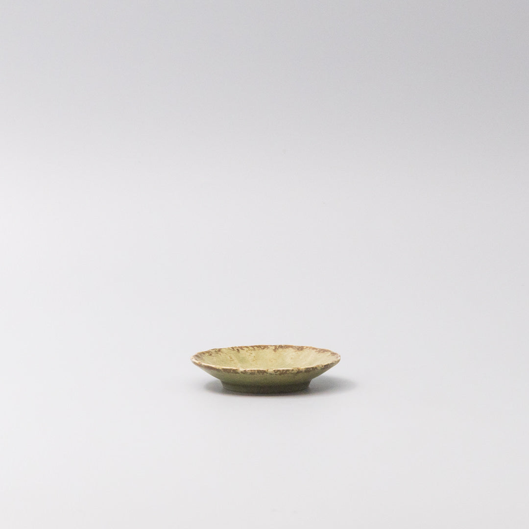 Sauce Dish 8cm Scallop Lime Fade Glaze - Image 4