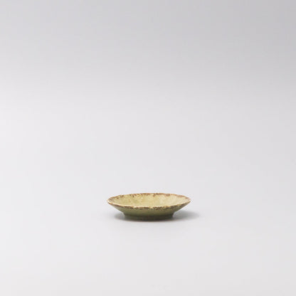 Sauce Dish 8cm Scallop Lime Fade Glaze - Image 4