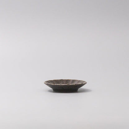 Sauce Dish 8cm Scallop Indigo Fade Glaze - Image 2