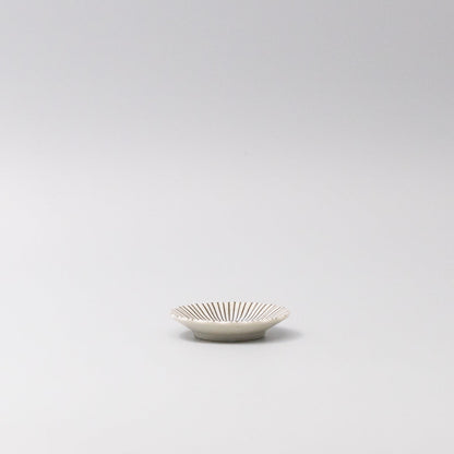 Sauce Dish 8cm Radiant Line Indigo Stripe Glaze - Image 3