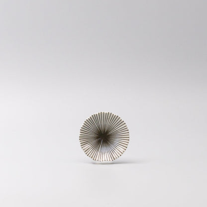 Sauce Dish 8cm Radiant Line Indigo Stripe Glaze - Image 4