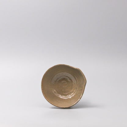 Bowl with Handle 13cm Hazel Glaze - Image 2