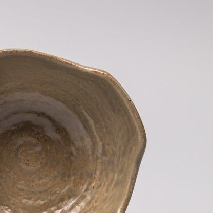 Bowl with Handle 13cm Hazel Glaze - Image 4