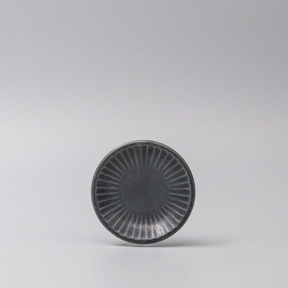 Sauce Dish 9.5cm Sunburst Dark Navy Glaze - Image 2
